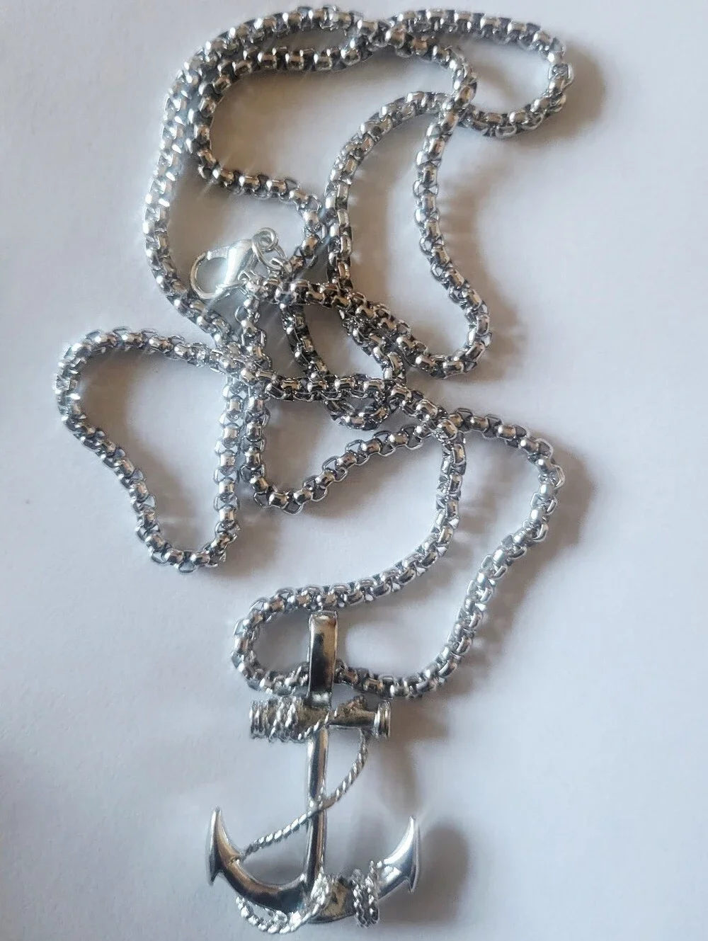 Anchor Pendant Necklace